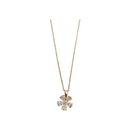 Collier Isabelle Barrier en or rose et diamants naturels